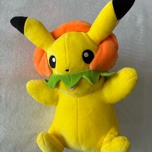 Pokemon Pikachu 8-9” Plush Doll Pumpkin Hat Halloween Costume 2019 WCT